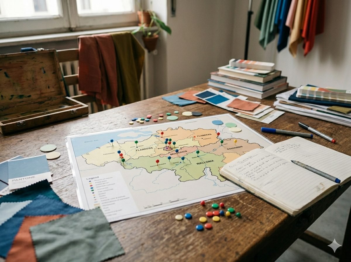 Map showing colour analysis consultants available across major UK cities including London, Manchester, Birmingham and Edinburgh