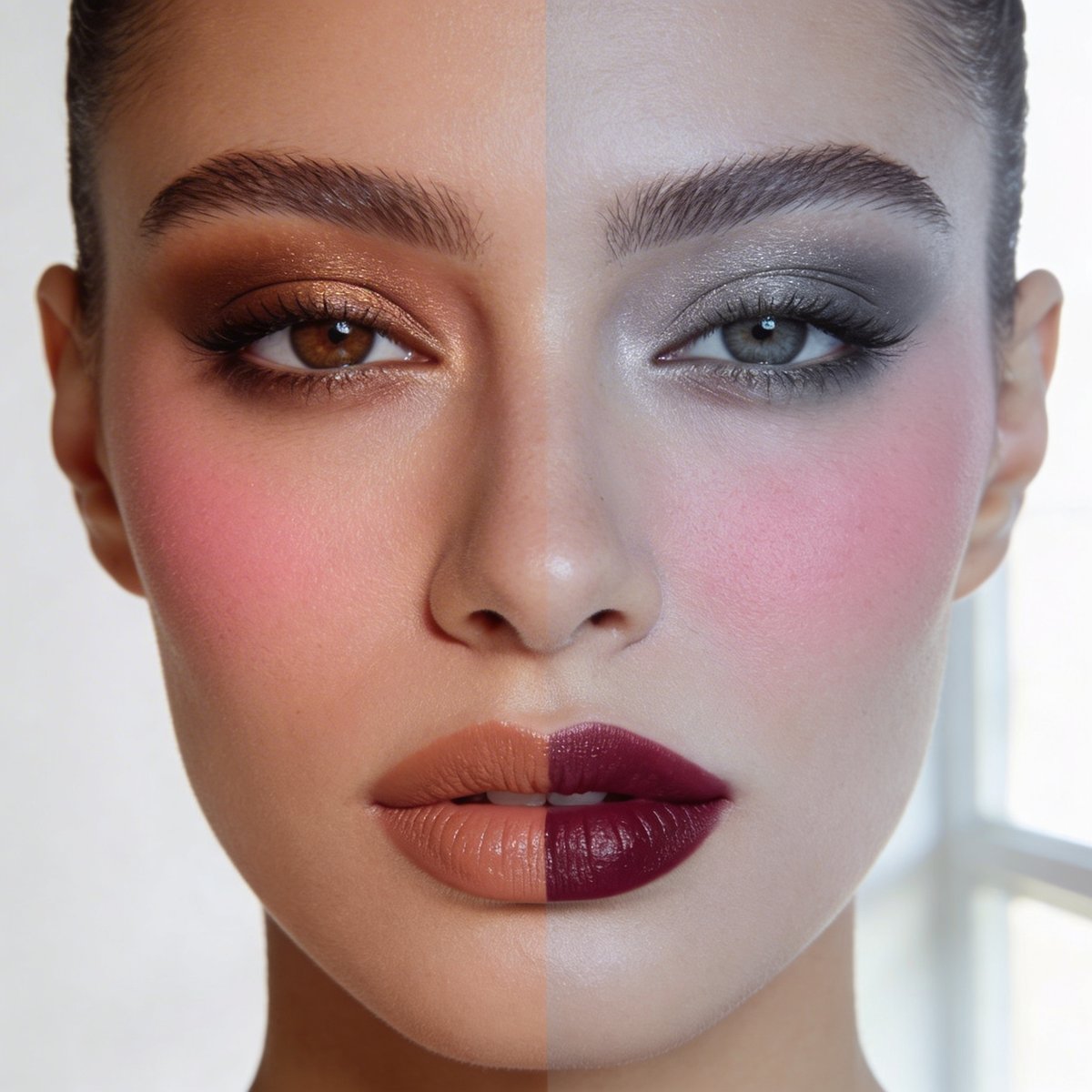 Practical examples of applying colour analysis to clothing and makeup choices based on undertone