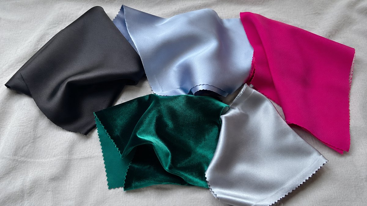 Complete Winter colour palette showing the cool, intense hues characteristic of the Winter season